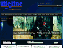 Tablet Screenshot of lifelineesports.com